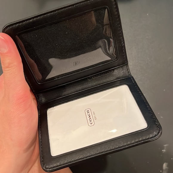 Coach printed wallet with two pockets - Picture 2 of 2